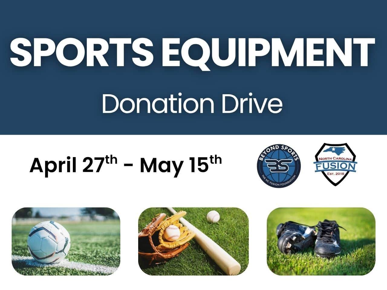 Sports Equipment Donation Event 2026